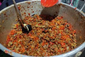 kuliner malam jogja - oseng mercon